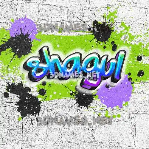 shagul in Graffiti Grunge style - 3D name wallpaper shagul in Graffiti Grunge style - 3D name wallpaper