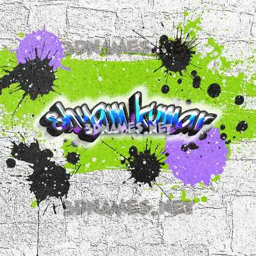 shyam kumar in Graffiti Grunge style - 3D name wallpaper shyam kumar in Graffiti Grunge style - 3D name wallpaper