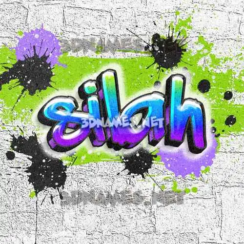 silah in Graffiti Grunge style - 3D name wallpaper silah in Graffiti Grunge style - 3D name wallpaper