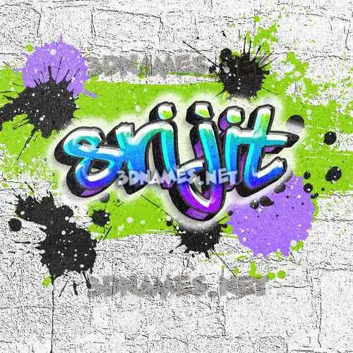 srijit in Graffiti Grunge style - 3D name wallpaper srijit in Graffiti Grunge style - 3D name wallpaper