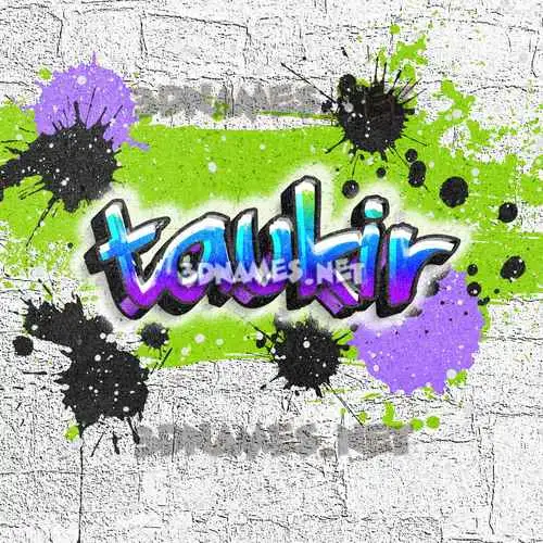 taukir in Graffiti Grunge style - 3D name wallpaper taukir in Graffiti Grunge style - 3D name wallpaper
