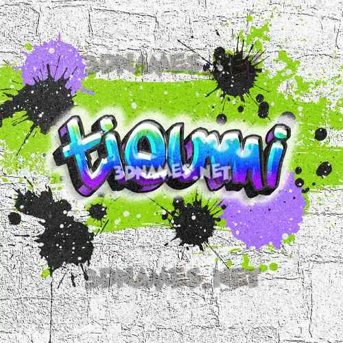 tieumi in Graffiti Grunge style - 3D name wallpaper tieumi in Graffiti Grunge style - 3D name wallpaper