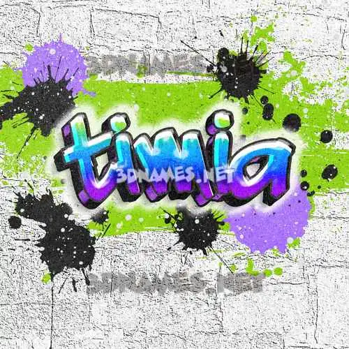 timia in Graffiti Grunge style - 3D name wallpaper timia in Graffiti Grunge style - 3D name wallpaper
