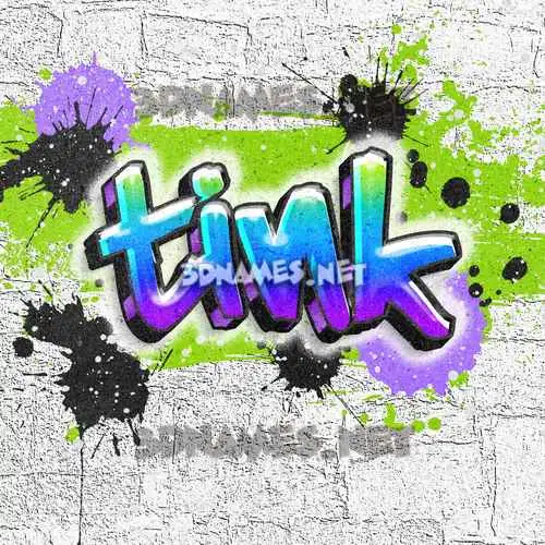 tink in Graffiti Grunge style - 3D name wallpaper tink in Graffiti Grunge style - 3D name wallpaper