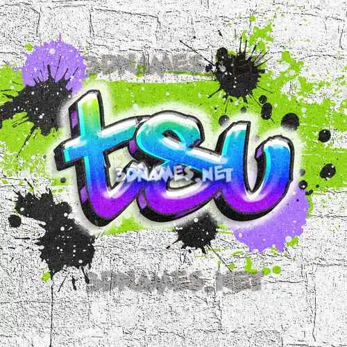 tsu in Graffiti Grunge style - 3D name wallpaper tsu in Graffiti Grunge style - 3D name wallpaper