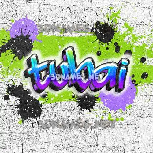 tubai in Graffiti Grunge style - 3D name wallpaper tubai in Graffiti Grunge style - 3D name wallpaper