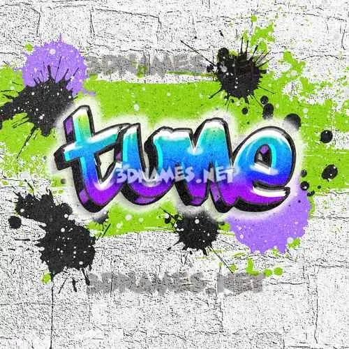 tune in Graffiti Grunge style - 3D name wallpaper tune in Graffiti Grunge style - 3D name wallpaper