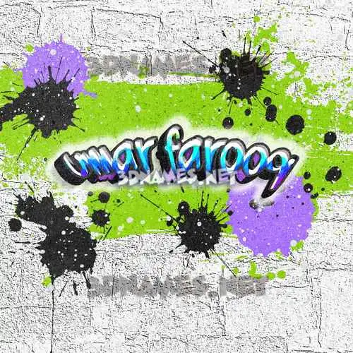 umar farooq in Graffiti Grunge style - 3D name wallpaper umar farooq in Graffiti Grunge style - 3D name wallpaper