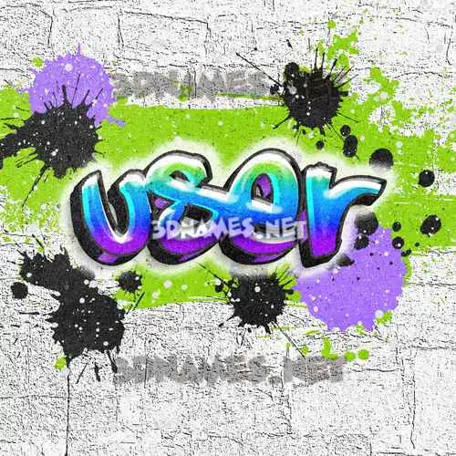 user in Graffiti Grunge style - 3D name wallpaper user in Graffiti Grunge style - 3D name wallpaper