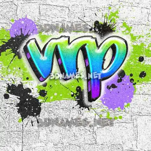 vrp in Graffiti Grunge style - 3D name wallpaper vrp in Graffiti Grunge style - 3D name wallpaper
