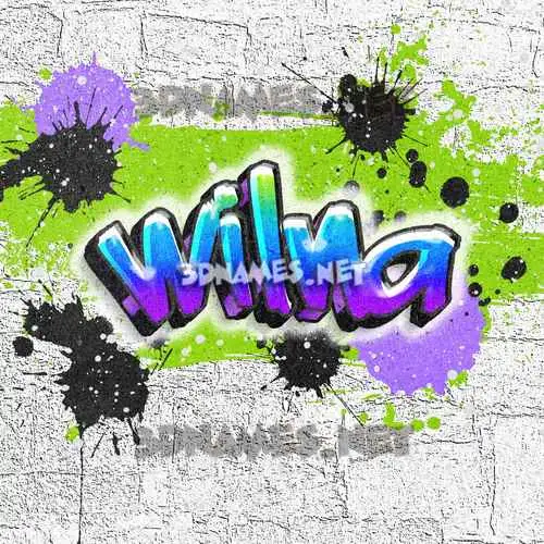wilna in Graffiti Grunge style - 3D name wallpaper wilna in Graffiti Grunge style - 3D name wallpaper
