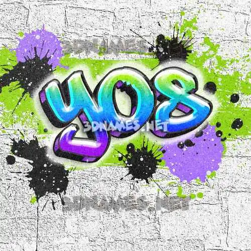 yos in Graffiti Grunge style - 3D name wallpaper yos in Graffiti Grunge style - 3D name wallpaper