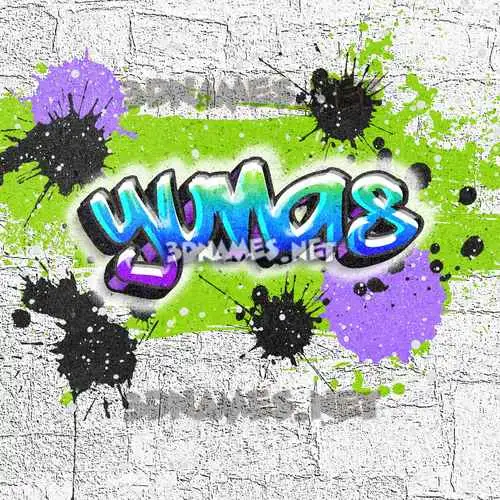 yunas in Graffiti Grunge style - 3D name wallpaper yunas in Graffiti Grunge style - 3D name wallpaper