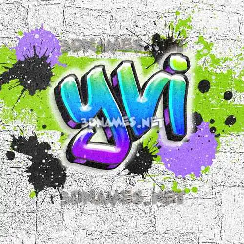 yvi in Graffiti Grunge style - 3D name wallpaper yvi in Graffiti Grunge style - 3D name wallpaper