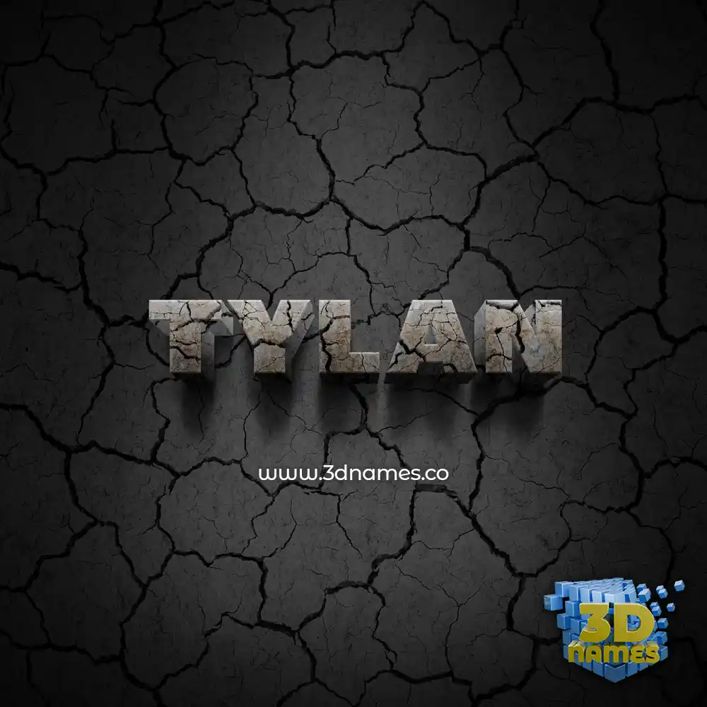 tylan in Cracked Stone style - 3D name wallpaper tylan in Cracked Stone style - 3D name wallpaper