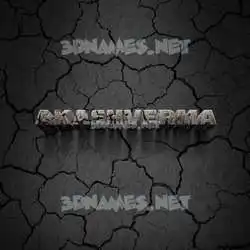 akashverma in Cracked Stone style - 3D name wallpaper
