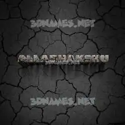 allabhakshu in Cracked Stone style - 3D name wallpaper