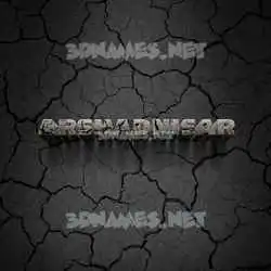 arshadnisar in Cracked Stone style - 3D name wallpaper