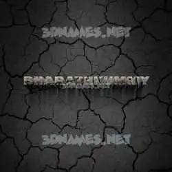 bharathkummy in Cracked Stone style - 3D name wallpaper