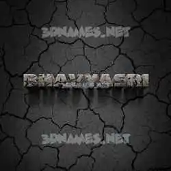 bhavyasri in Cracked Stone style - 3D name wallpaper