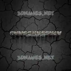 cvvsghvssujv in Cracked Stone style - 3D name wallpaper