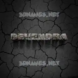 devendra in Cracked Stone style - 3D name wallpaper