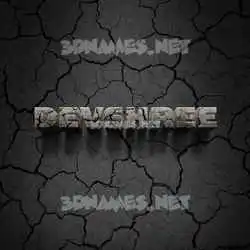 devshree in Cracked Stone style - 3D name wallpaper