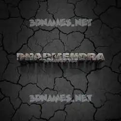 dharmendra in Cracked Stone style - 3D name wallpaper
