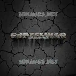 gupteswar in Cracked Stone style - 3D name wallpaper