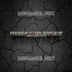 himanirawat in Cracked Stone style - 3D name wallpaper