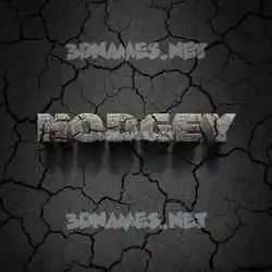 hodgey in Cracked Stone style - 3D name wallpaper