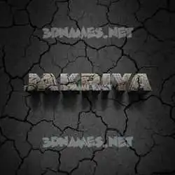 jakriya in Cracked Stone style - 3D name wallpaper