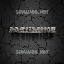 jashmine in Cracked Stone style - 3D name wallpaper