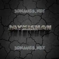 jaykishan in Cracked Stone style - 3D name wallpaper