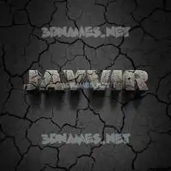 jayvir in Cracked Stone style - 3D name wallpaper