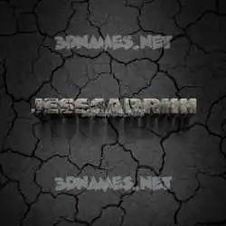 jesscarrhh in Cracked Stone style - 3D name wallpaper