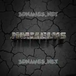 jimmelys in Cracked Stone style - 3D name wallpaper