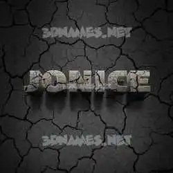 jonice in Cracked Stone style - 3D name wallpaper