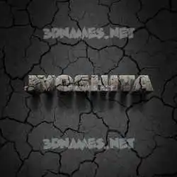 jyoshita in Cracked Stone style - 3D name wallpaper