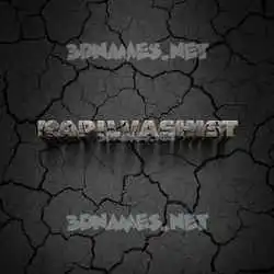 kapilvashist in Cracked Stone style - 3D name wallpaper