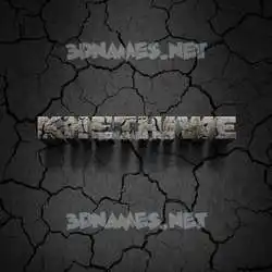 khethiwe in Cracked Stone style - 3D name wallpaper