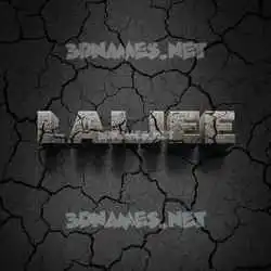 laljee in Cracked Stone style - 3D name wallpaper