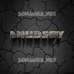 liindsey in Cracked Stone style - 3D name wallpaper