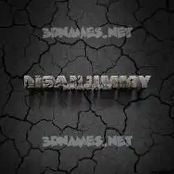 lisanjimmy in Cracked Stone style - 3D name wallpaper
