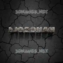 ljooonah in Cracked Stone style - 3D name wallpaper