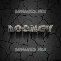 loongy in Cracked Stone style - 3D name wallpaper