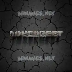 lovepreet in Cracked Stone style - 3D name wallpaper