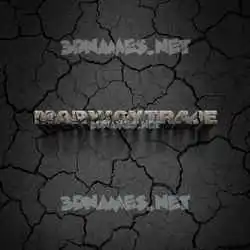 maryjoytraje in Cracked Stone style - 3D name wallpaper