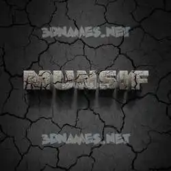 munsif in Cracked Stone style - 3D name wallpaper
