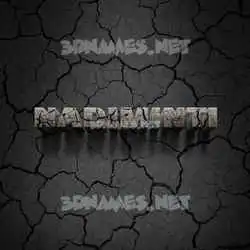 nadiminti in Cracked Stone style - 3D name wallpaper
